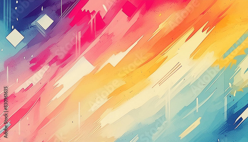 rainbow gradient watercolor background