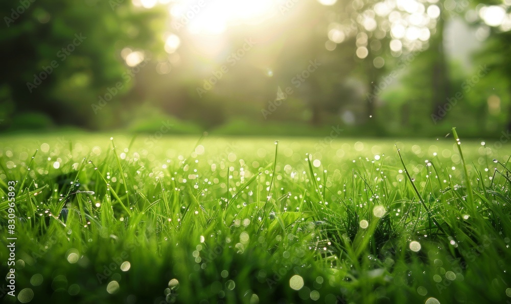 Foggy mornings with dew on the grass and fresh air are reminiscent of tranquility. Foggy mornings with dew on the grass and fresh air are reminiscent of tranquility.