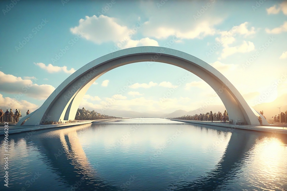 Obraz premium bridge over river