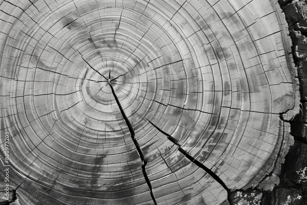 Detailed Cut Wood Texture: Organic Tree Rings Close-up Detailed Cut Wood Texture: Organic Tree Rings Close-up