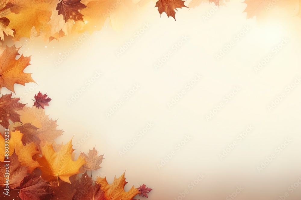 autumn leaves background, generative ai autumn leaves background, generative ai