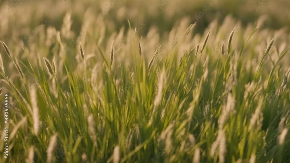 Growth of buffalo grass, a native prairie grass, known for its drought resistance and less frequent mowing needs Growth of buffalo grass, a native prairie grass, known for its drought resistance and less frequent mowing needs