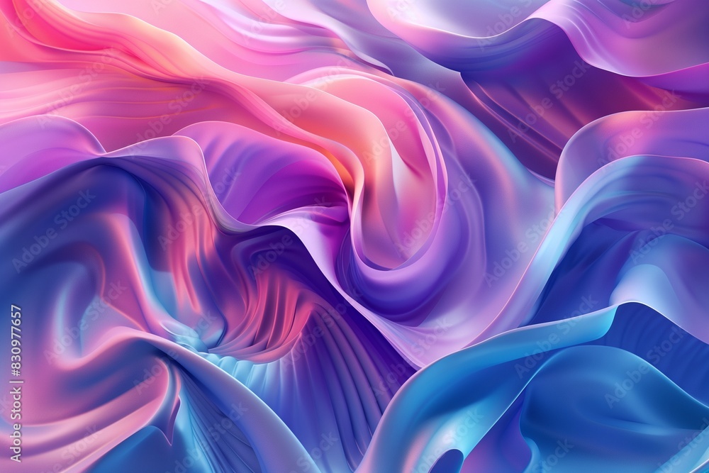 Obraz premium abstract colorful 3d background by generative ai