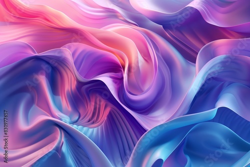 abstract colorful 3d background by generative ai