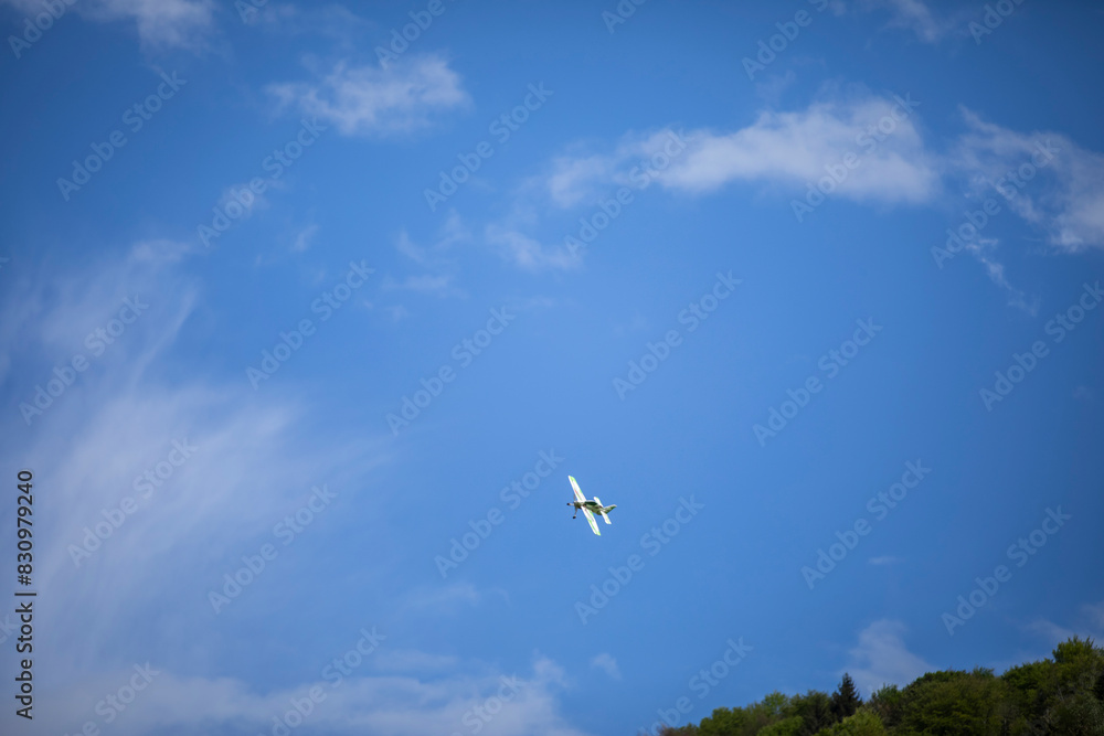 Fototapeta premium Plane on the air