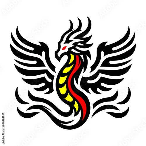 Wallpaper Mural Black Dragon Indonesian Mythology Torontodigital.ca