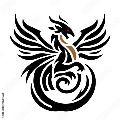 Wallpaper Mural Black Dragon Indonesian Mythology Torontodigital.ca