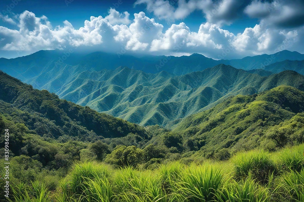 Obraz premium landscape in summer