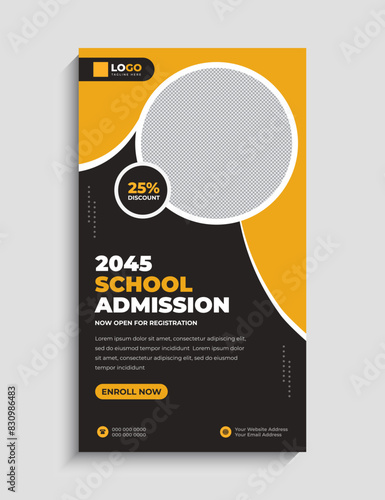 Back to School Social Media Story Template