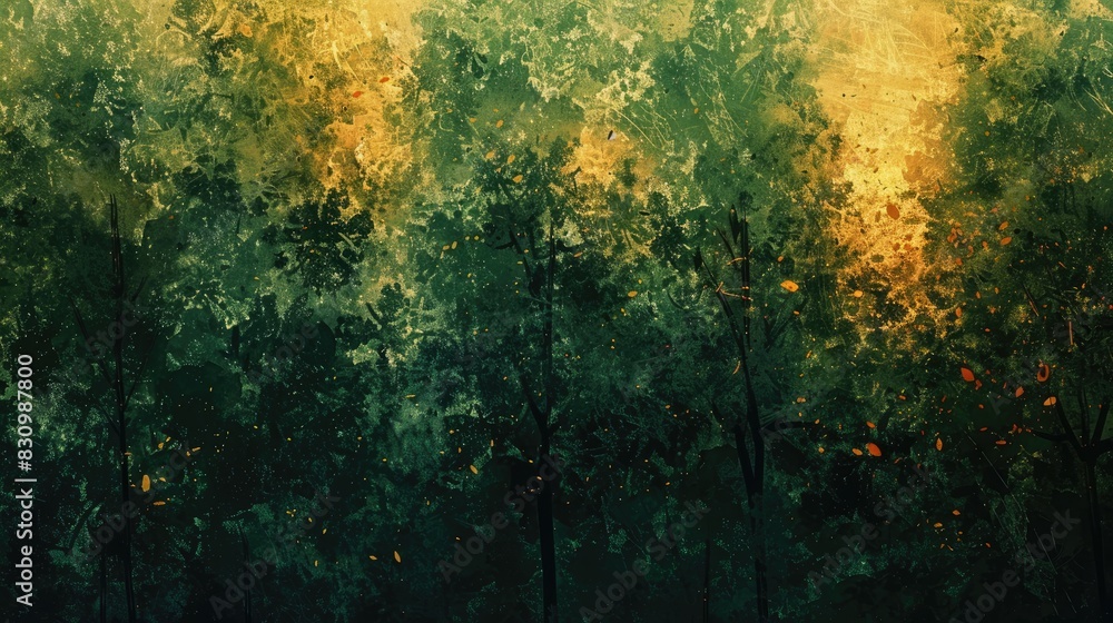 Fototapeta premium Background of trees with a textured appearance