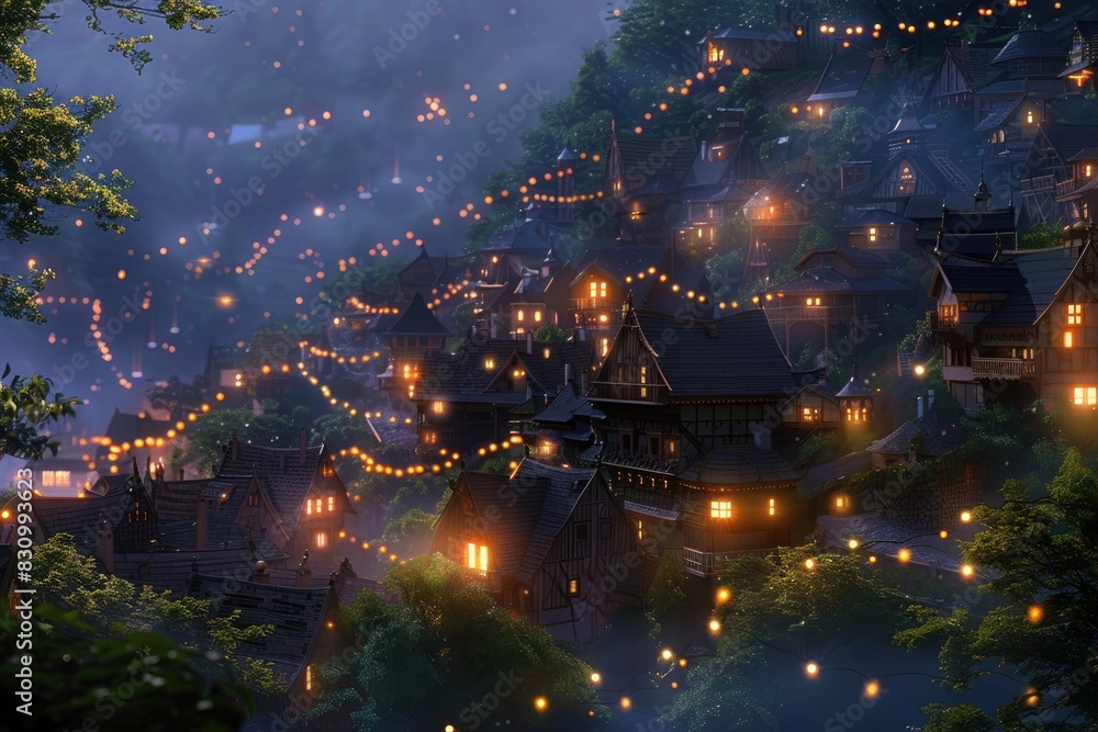 Fototapeta premium city skyline