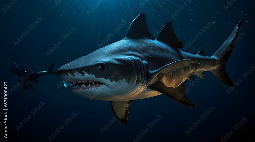 Fototapeta premium water animals and forest animals