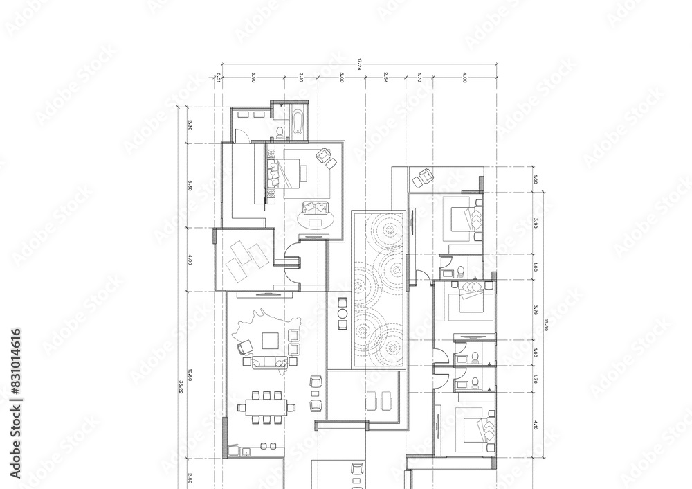 Write a blueprint architecture for building. Write a blueprint architecture for building.