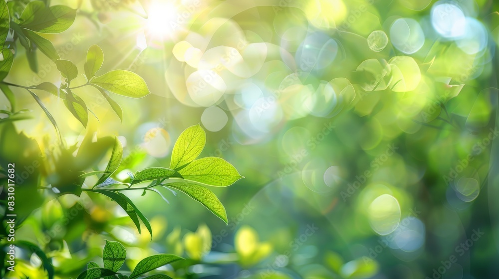 Beautiful natural spring summer defocused background with fresh lush foliage and bokeh in nature. Beautiful natural spring summer defocused background with fresh lush foliage and bokeh in nature.