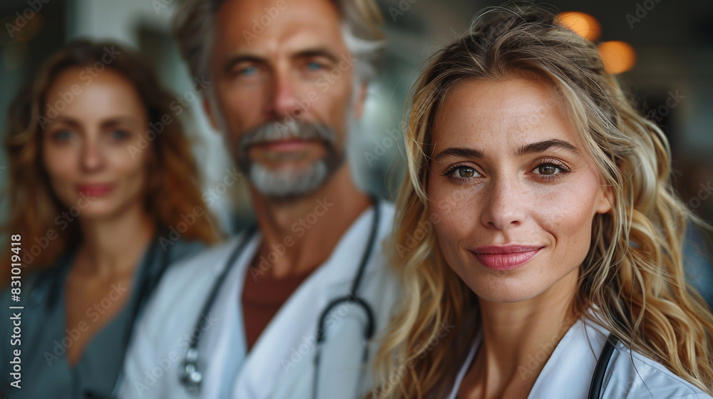 Fototapeta premium Healthcare Professionals at Work.
