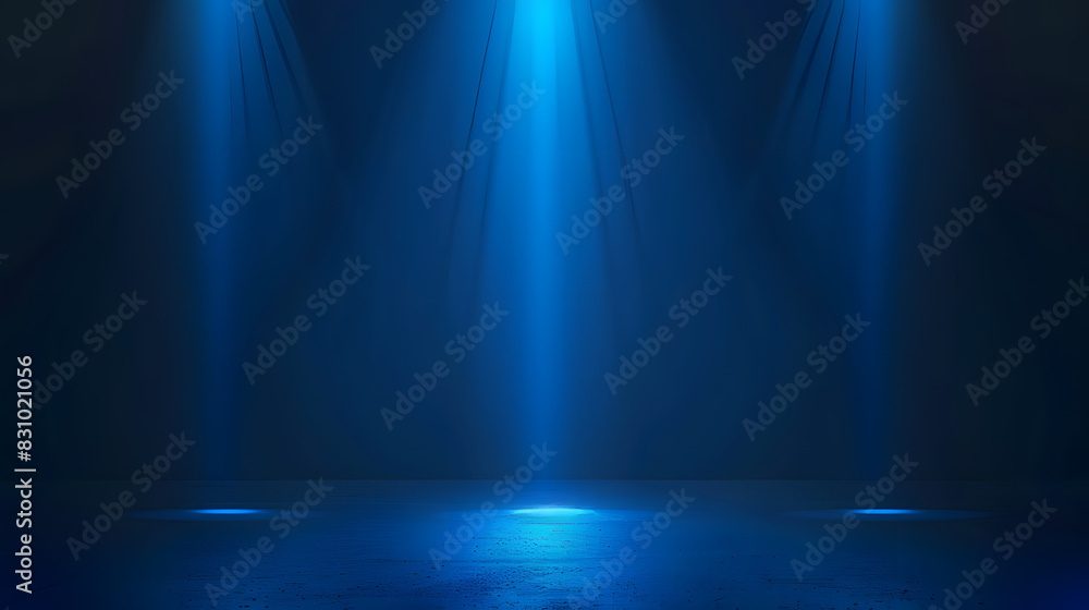 Abstract Blue Gradient Background with Spotlight Effect Abstract Blue Gradient Background with Spotlight Effect