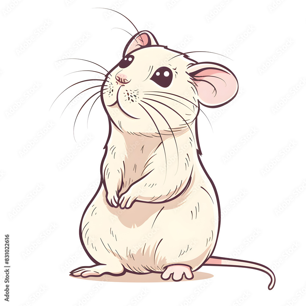 a cartoon of rat. a cartoon of rat.