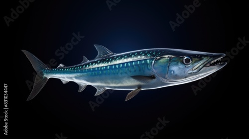 Mackerel fish isolated 