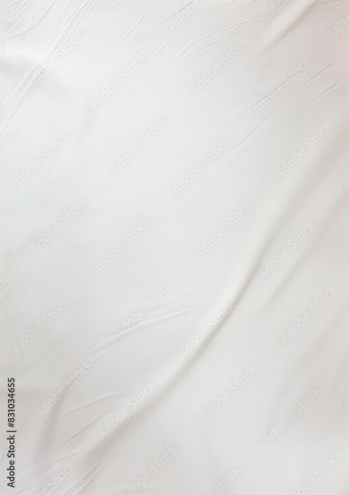 Obraz premium Smooth White Fabric Texture Close-Up.
