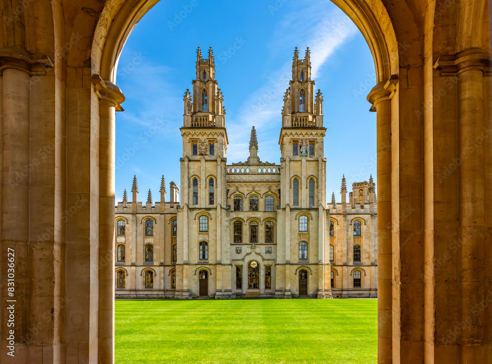 All Souls college of Oxford university, UK