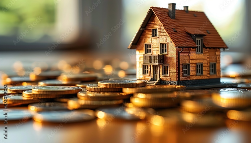 house on the euro coins house on the euro coins