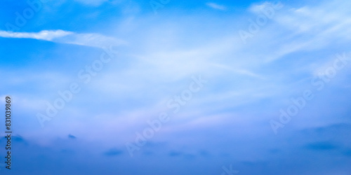 blue sky with clouds