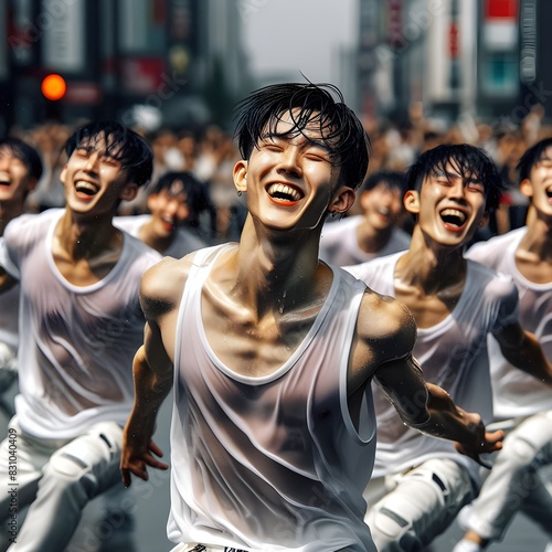 Korean street dancers