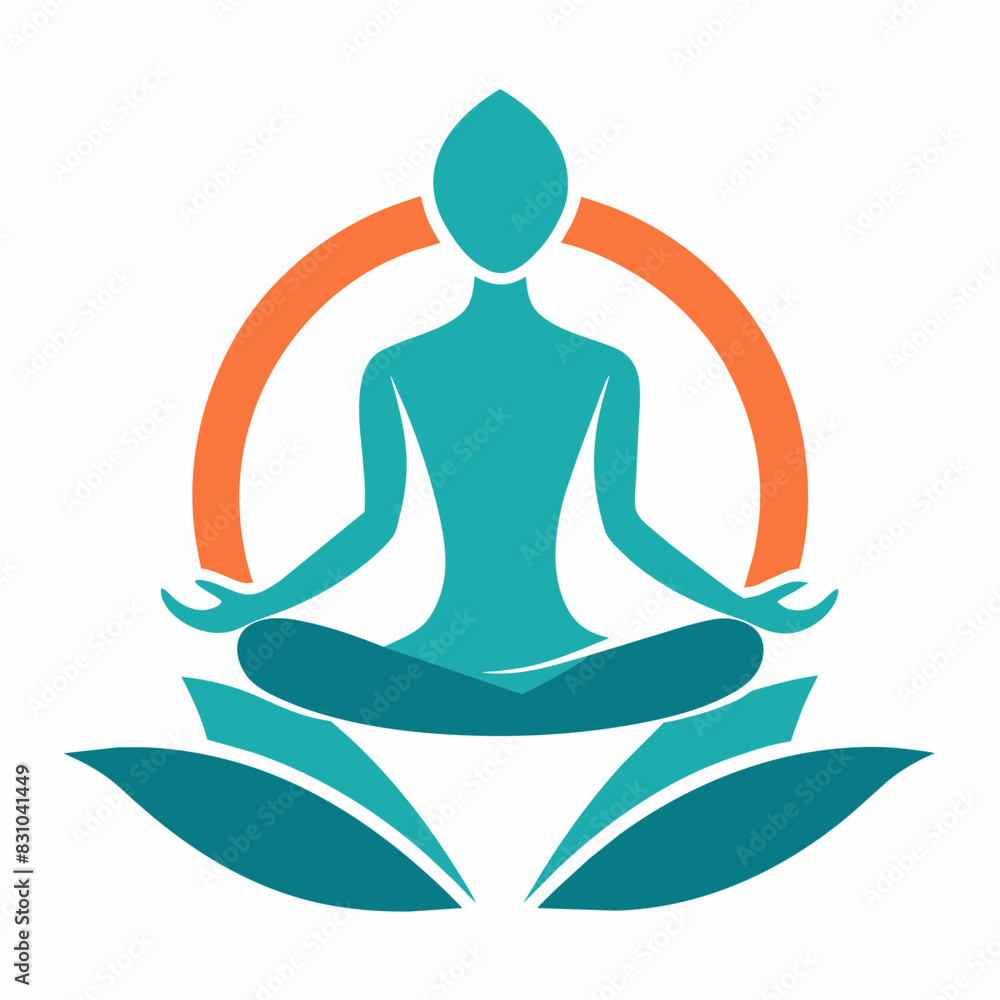yoga lotus position, icon, yoga pose, victor, illustration. yoga lotus position, icon, yoga pose, victor, illustration.