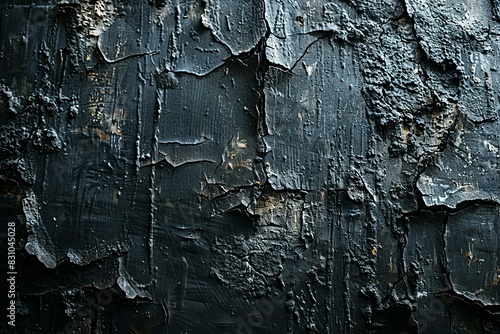 Digital artwork of one of a black grunge texture background photo, high quality, high resolution