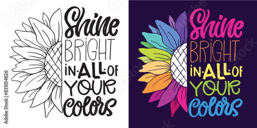 Cute hand drawn doodle lettering quote. Lettering for t-shirt design, mug print, bag print, clothes fashion. 100% hand drawn vector image.