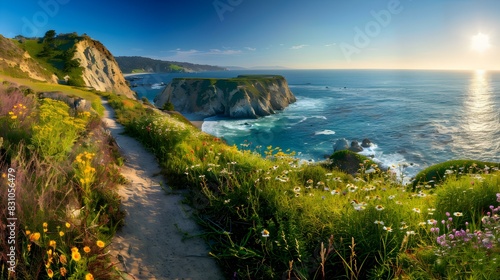 coastal path an ocean view pic