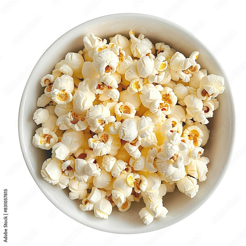 popcorn in a bowl, isolated on transparent background Remove png, Clipping Path, pen tool popcorn in a bowl, isolated on transparent background Remove png, Clipping Path, pen tool