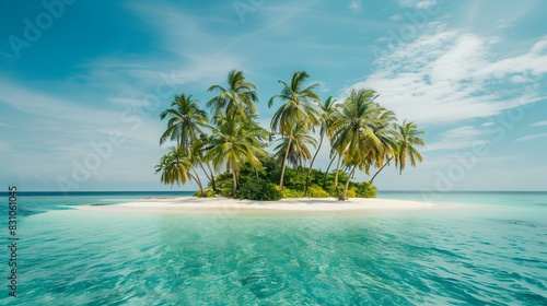 tropical island image