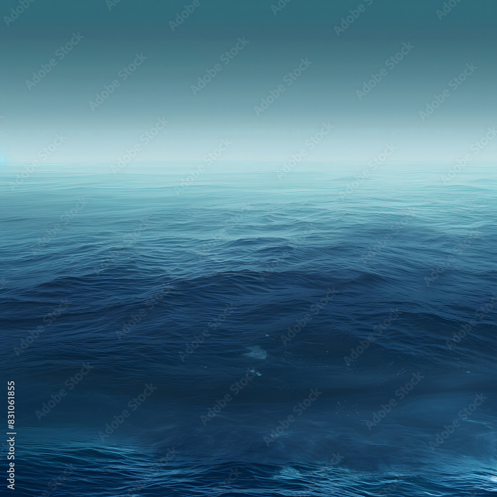 Obraz premium Deep ocean gradient background