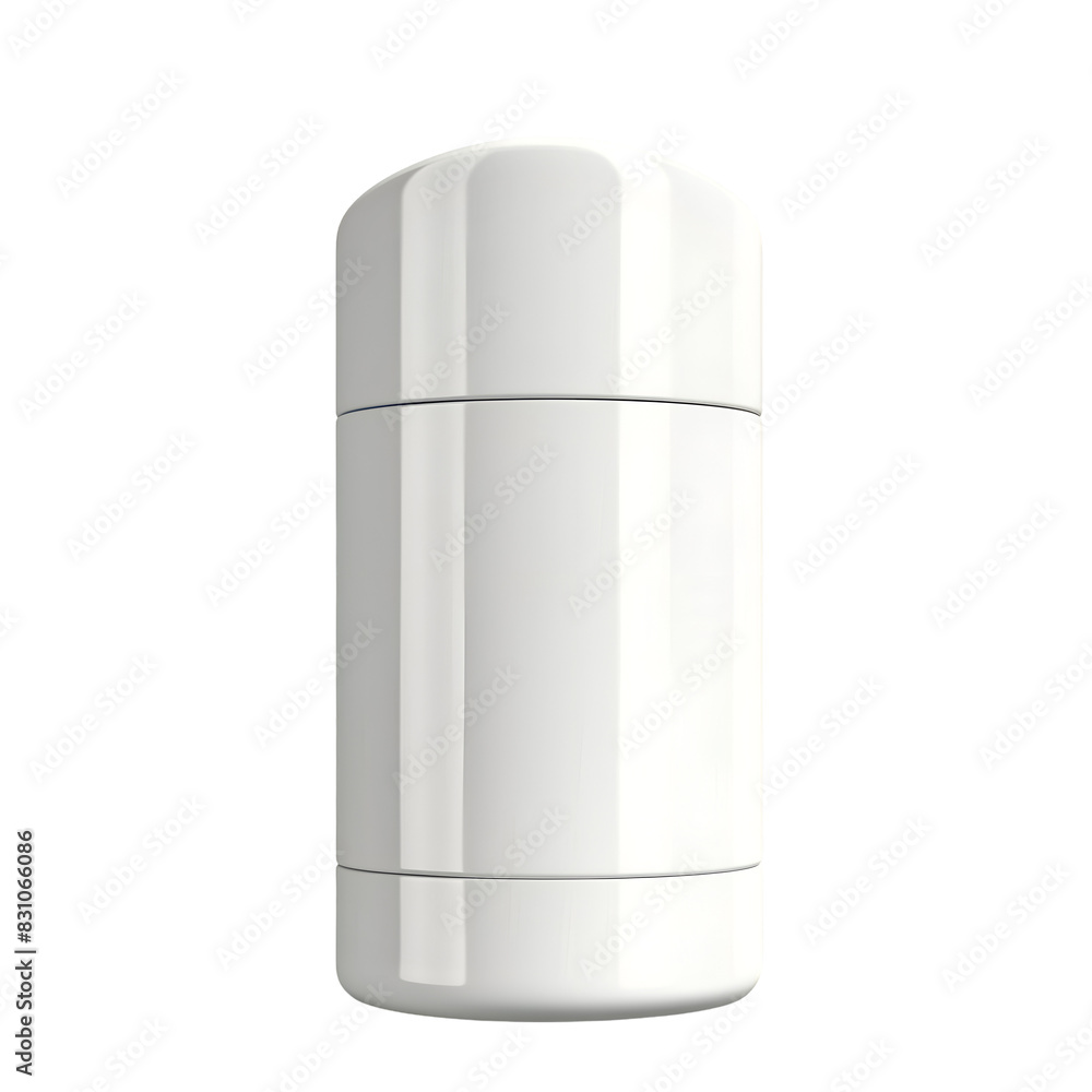 Glossy White Deodorant Stick Packaging, Isolated on a White Background, Graphic Resource Glossy White Deodorant Stick Packaging, Isolated on a White Background, Graphic Resource