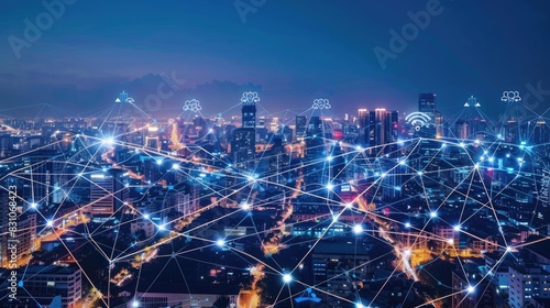 Seamless Connectivity in a Smart City: Exploring the Intersection of IoT and ICT Wireless Communication Networks