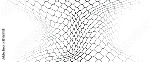 Mesh texture for fishing nets. Seamless pattern for sportswear or soccer goal, volleyball net, basketball hoop, hockey, athletics. Abstract net background for sports