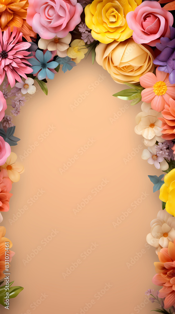 Beautiful floral background Beautiful floral background
