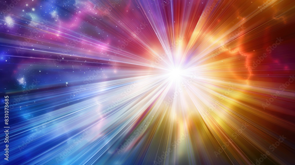 Fototapeta premium The supernova remnant is a beautiful and awe-inspiring sight