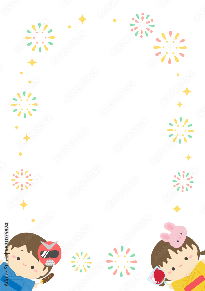 20240528-夏祭り子どもフレーム15 20240528-夏祭り子どもフレーム15
