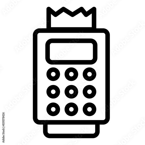 EDC Icon in Line Style
