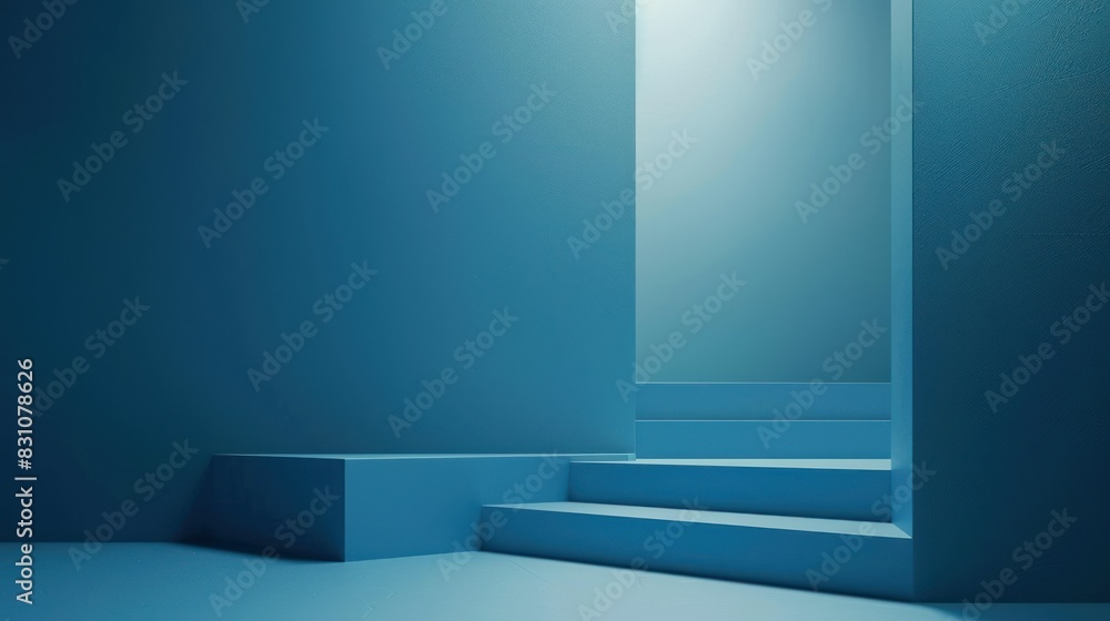 A minimalist, smooth solid blue background, with subtle gradients creating depth and texture, perfect for a modern, sleek look A minimalist, smooth solid blue background, with subtle gradients creating depth and texture, perfect for a modern, sleek look
