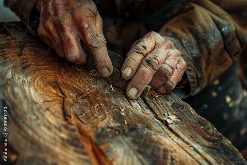 Professional carpentry and tool use Professional carpentry and tool use