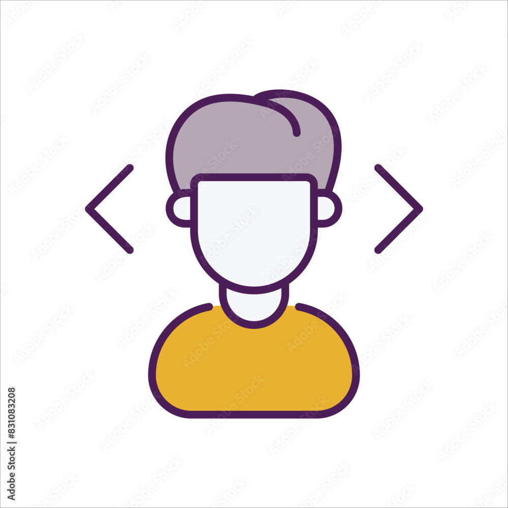 Character Design vector icon Character Design vector icon