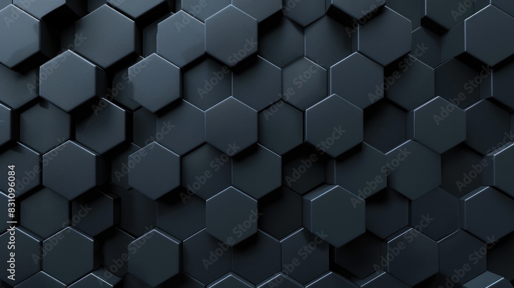 dark gray abstract background with hexagon pattern dark gray abstract background with hexagon pattern