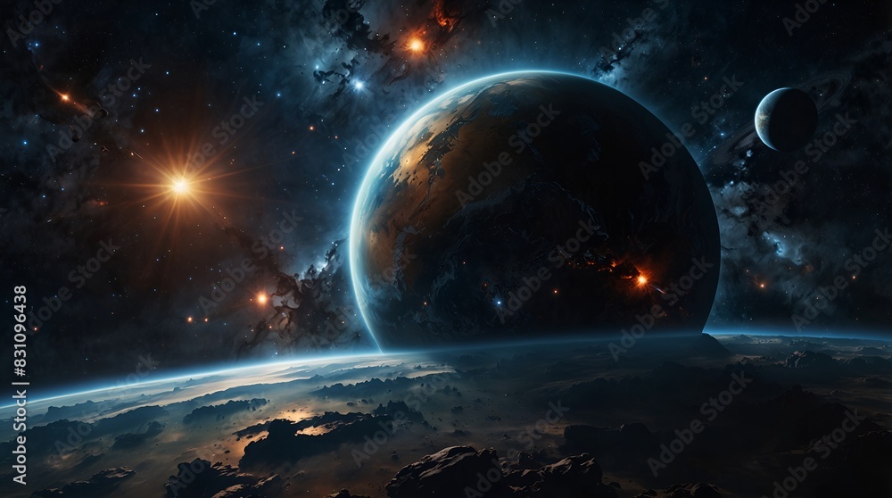 Obraz premium planet in space