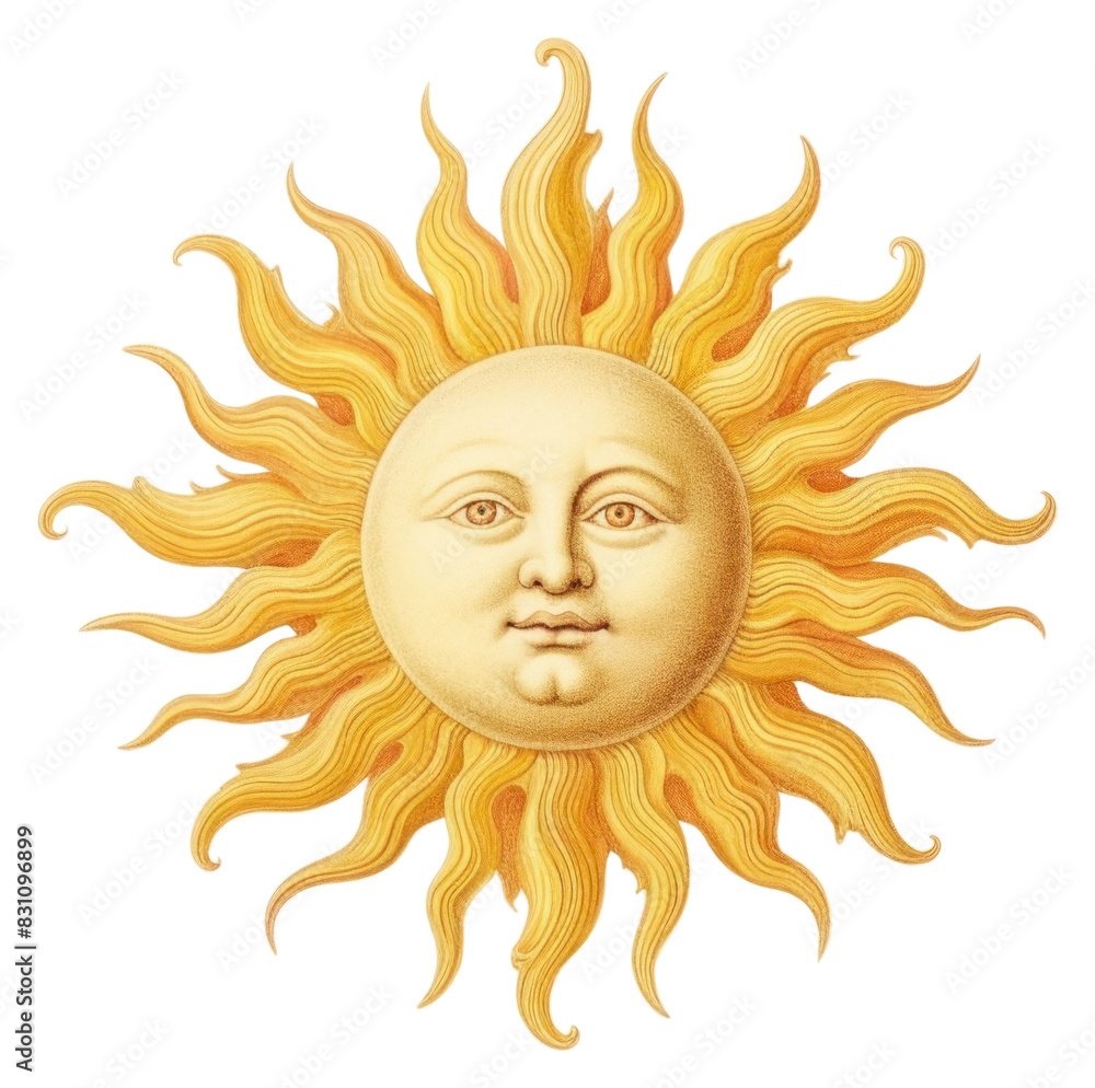 PNG Sun painting gold art. PNG Sun painting gold art.