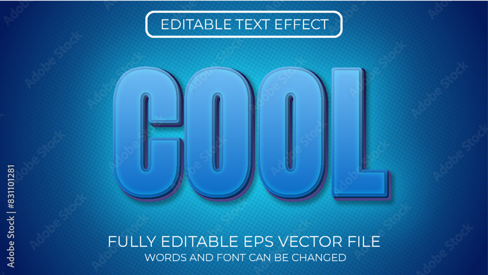 Cool editable text effect sign headline title Cool editable text effect sign headline title