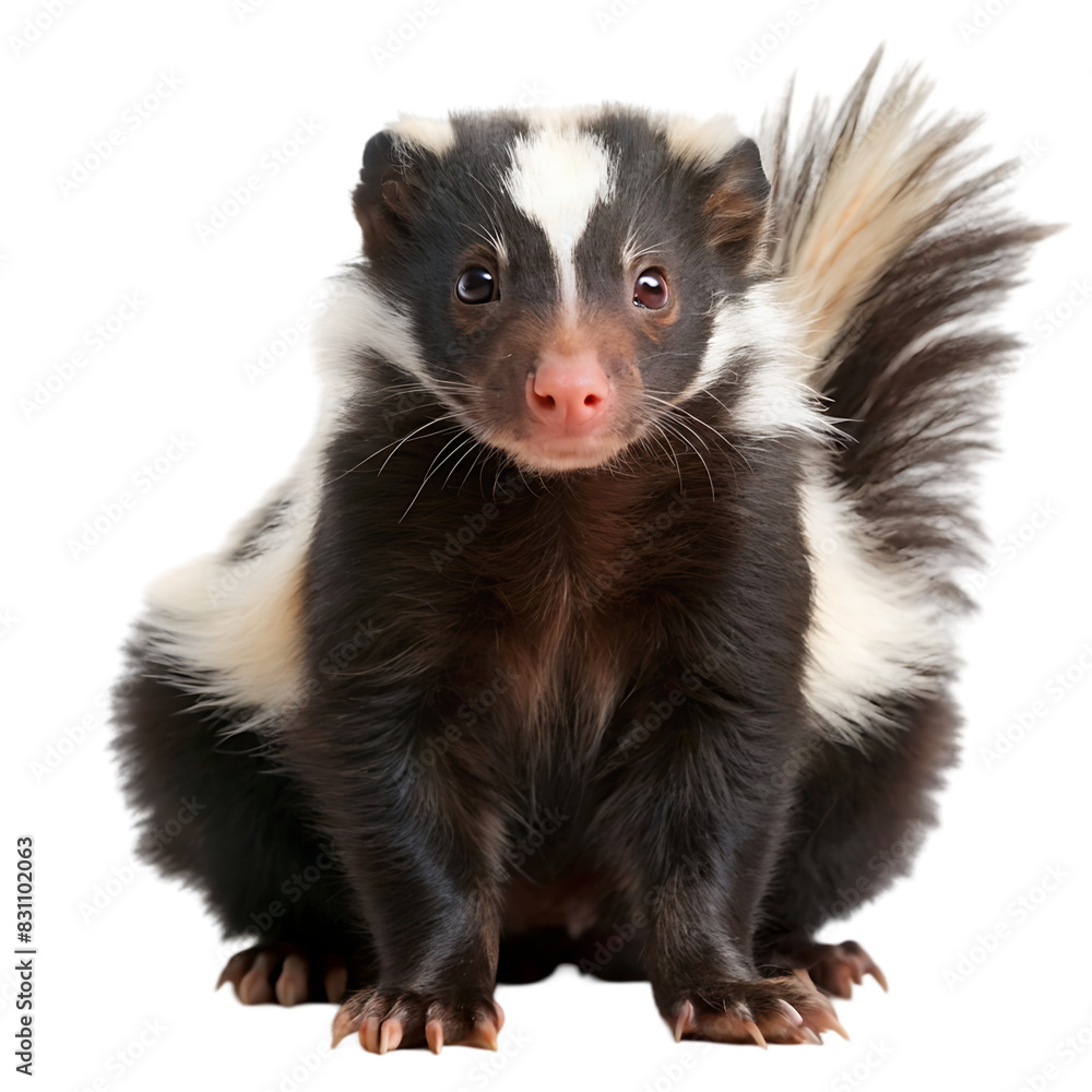 skunk on transparent background skunk on transparent background