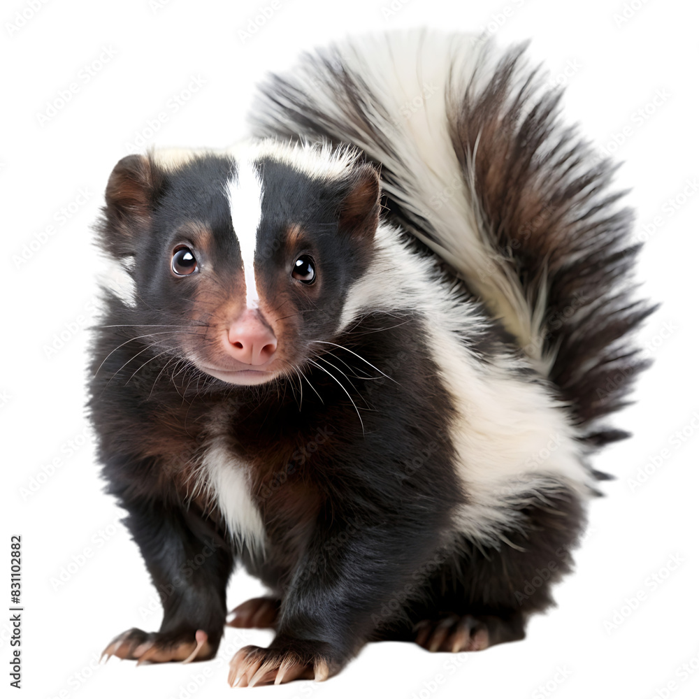 skunk on transparent background skunk on transparent background